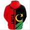Libya Half Concept Hoodie, African Hoodie For Men Women