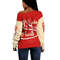 Delta Sigma Theta Chucks And Pearls Offshoulder K.H Pearls 03, African Women Off Shoulder For Women