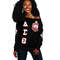 Delta Sigma Theta Letters Women Off Shoulder Sweatshirt 02, African Women Off Shoulder For Women