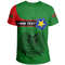 Custom South Sudan Tee Pentagon Style, African T-shirt For Men Women