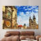Prague City Landscape Canvas, Landscape Glass Art, Prugue Canvas Art, Prague City View Poster, Baby Gift Personalized,.jpg