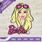 Barbie Doll Movie SVG, Barbie Face SVG PNG, Barbenheimer SVG, Barbie Pink SVG PNG DXF.jpg