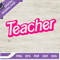 Barbie Teacher SVG, Barbie Back To School SVG, Pink Teacher SVG, Pink Doll SVG.jpg