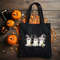 Little Witchy Ghosts Canvas Bag, Halloween Tote Bag For Kids, Cute Shoulder Bag, Trick or Treat, Kids Halloween Accessories, Spooky Season.jpg