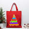 Merry Christmas, Christmas Tote Bag, Christmas Bag, Christmas Canvas Bag, Math Teacher Christmas Gift, Teacher Xmas Bag, Christmas Book Tree.jpg