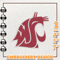 NCAA Washington State Cougars, NCAA Team Embroidery Design, NCAA College Embroidery Design, Logo Team Embroidery Design.jpg