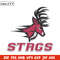 Fairfield Stags logo embroidery design, NCAA embroidery,Sport embroidery, Logo sport embroidery, Embroidery design..jpg