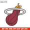 Miami Heat logo embroidery design, NBA embroidery, Sport embroidery, Embroidery design ,Logo sport embroidery..jpg