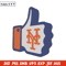 New York Mets Hand embroidery design, MLB embroidery, Sport embroidery, Embroidery design,Logo sport embroidery.jpg