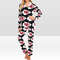 Kansas City Chiefs Women's Pajama Set, Long-sleeve with Collar and Buttons.png