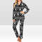 Raiders Women's Pajama Set, Long-sleeve with Collar and Buttons.png