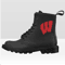 Wisconsin Badgers Vegan Leather Boots.png