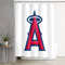 Los Angeles Angels Shower Curtain.png