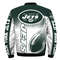 New York Jets Helmet Bomber Jackets Custom Name, New York Jets NFL Bomber Jackets, NFL Bomber Jackets