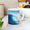 Coastal Ocean Wave Ceramic Coffee Mug Tropical Escape Coffee Cup Nautical Mug  Hot Tea Cups Beachy Stemless Glass Cup Beach Gift 3.jpg