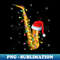 SU-70006_Saxophone Music Lover Xmas Lights Santa Saxophone Christmas 5582.jpg