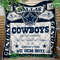 NFL Super Bowl Champions 5 times Dallas Cowboys King Of Football Quilt Blanket.jpg