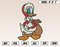 Donna Duck Christmas Embroidery Designs, Christmas Embroidery Design File Instant Download.png