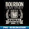KR-5795_Funny Bourbon is my spirit animal Party T  1509.jpg