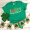 Womens St Patricks Shirt, Gift for Irish Mom, One Lucky Mama Shirt, Womens St Paddys Gift, Cute St Pattys T-Shirt, Four Clover Shamrock Tees.jpg