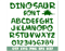 Dinosaur font ttf otf svg png 1.png
