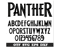Panther font svg ttf otf 1.png