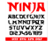 Ninja font otf svg ttf 1.png