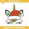 Christmas Unicorn Santa Hat Machine Embroidery Design File.jpg