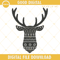 Deer Reindeer Christmas Embroidery Design File.png