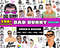 Bad Bunny Bundle Svg, Bad Bunny Clipart, Bad Bunny Svg, Png Dxf Eps Digital File.jpg