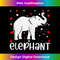Red Heart Cupid Love Graphic Elephant Lover Valentine Day  2180.jpg