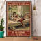 Girl And Dogs Once Upon A Time There Was A Girl Who Really Love Books And Dogs Poster No Frame Matte Canvas.jpeg