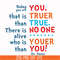 DR00090-Today you are you that is truer than true there is no one alive who is youer than you svg, png, dxf, eps file DR00090.jpg