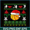 PNG14102385-Basketball Santa Hat Ugly Christmas Gift Xmas Boys Men T-Shirt Png.png