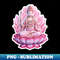 GX-17319_Pink Buddha Statue Digital Art For Yoga Lovers 5139.jpg