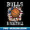 EM-1849_American Flag Personalized Bulls Proud Name Basketball 5419.jpg