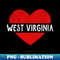 SN-21842_I Love West Virginia USA State Retro Vintage Heart Gift 4947.jpg