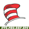 DS205122398-The White And Red Hat SVG, Dr Seuss SVG, Cat In The Hat SVG DS205122398.png