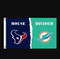 Houston Texans and Miami Dolphins Divided Flag 3x5ft.png