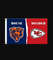 Chicago Bears and Kansas City Chiefs Divided Flag 3x5ft.png