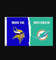 Minnesota Vikings and Miami Dolphins Divided Flag 3x5ft.jpg