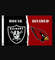 Las Vegas Raiders and Arizona Cardinals Divided Flag 3x5ft.jpg