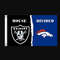 Las Vegas Raiders and Denver Broncos Divided Flag 3x5ft.jpg