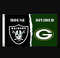 Las Vegas Raiders and Green Bay Packers Divided Flag 3x5ft.png