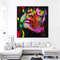 Square Painting Custom Portrait Face Art - Colorful People Portrait Painting Photo On Canvas - Photo Gifts Original Painting.jpg