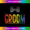 QF-20231216-658_Bachelor Party Rainbow Gay Pride Groom Bow Tie 0412.jpg