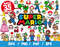 Super Mario Bros SVG Bundle  Vector Clipart  Cricut Instant Download Wall Decal Sticker Kart.jpg
