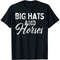 Funny Horse Racing Fascinators Big Hats And Horses KY Derby T-Shirt.jpg