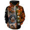 Bluetick Coonhound Hunting Coon Hunter Orange Camo Hoodie 3D, Personalized All Over Print Hoodie 3D