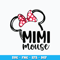 Minnie mouse Mimi Svg,